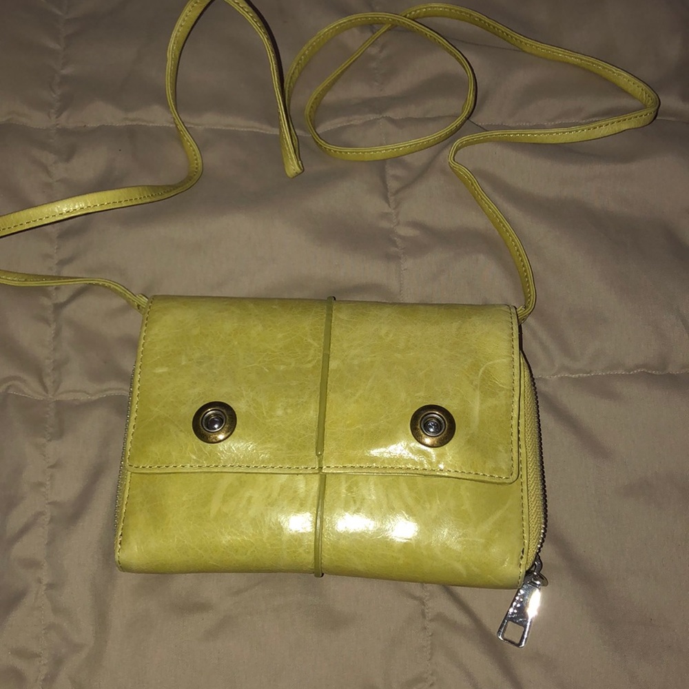 NWOT leather HOBO clutch